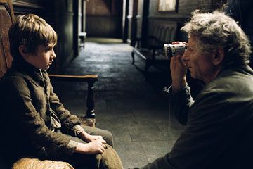 Roman Polanski při natáčení filmu Oliver Twist