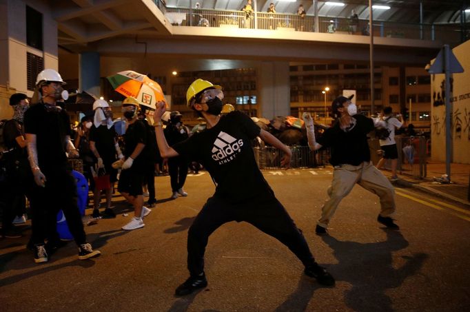 Demonstrace v Hongkongu proti extradičnímu zákonu