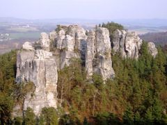 Skalní útvary Českého ráje jsou součástí Geoparku UNESCO