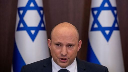Izraelský premiér Naftali Bennett.