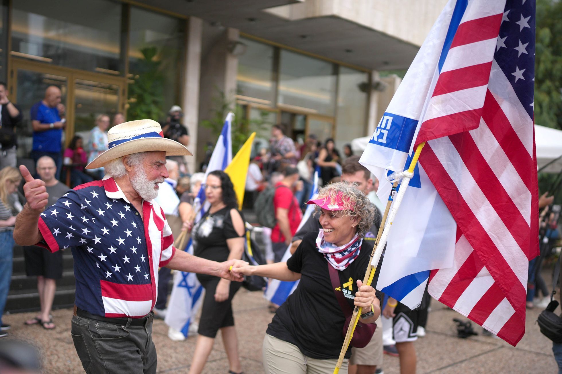 Izrael, Palestina, Gaza, Trump, Hamás, přiměří, rukojmí, dohoda, oslavy