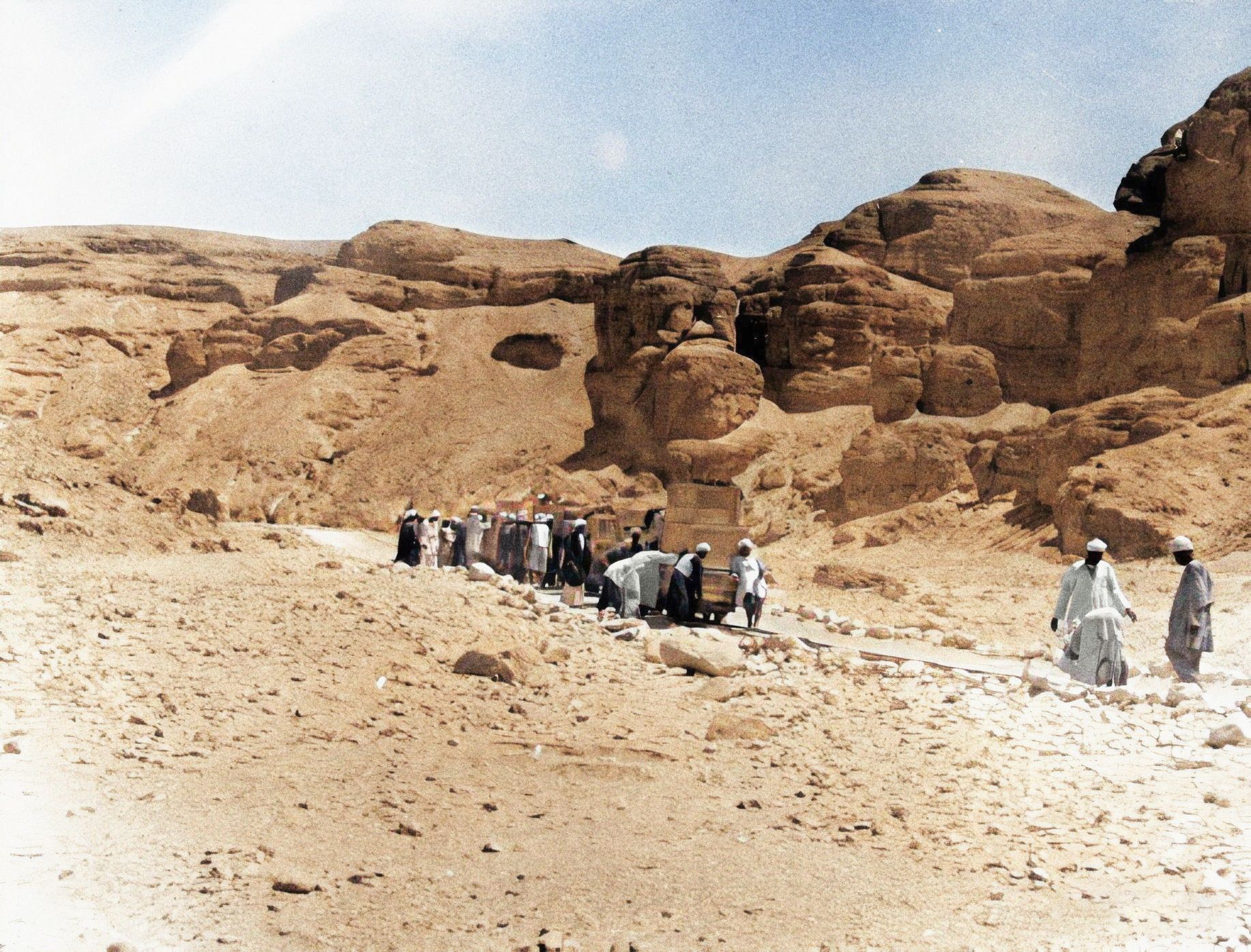 Tutanchamon, Tutanchamonova hrobka, archeologie, objev, Egypt