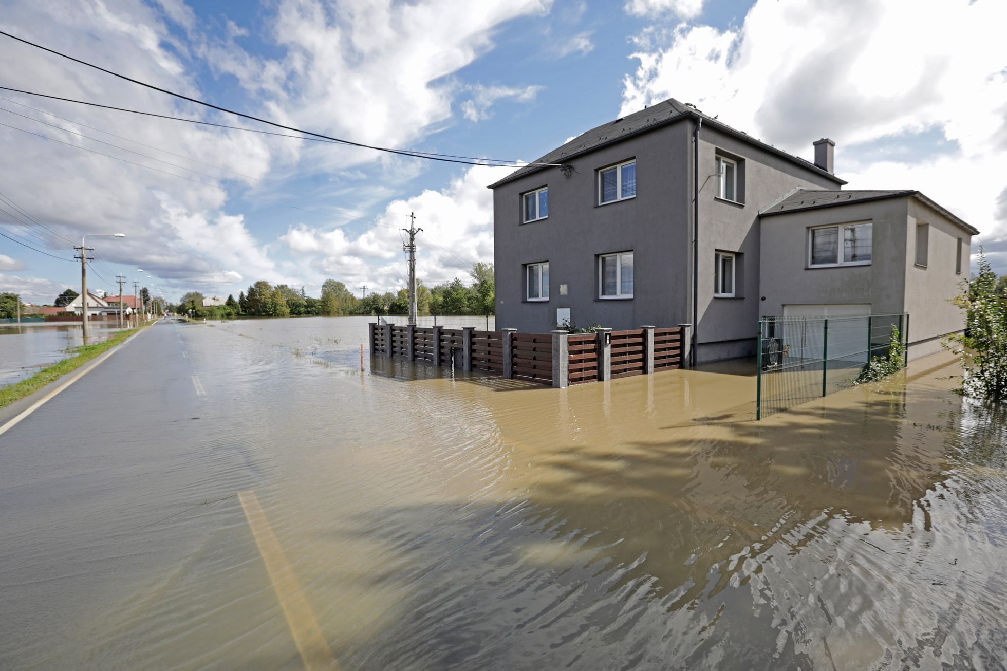 povodně 2024, Antošovice, Bohumín, Ostravsko
