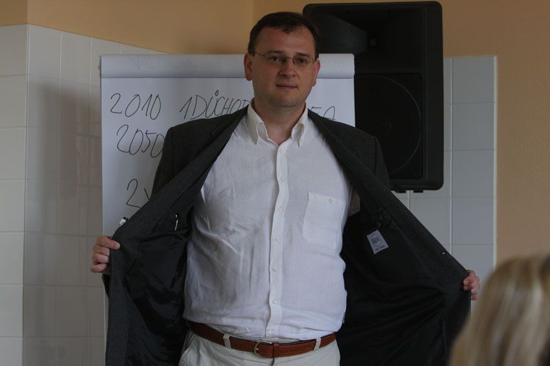 Kampaň ODS v Kroměříži