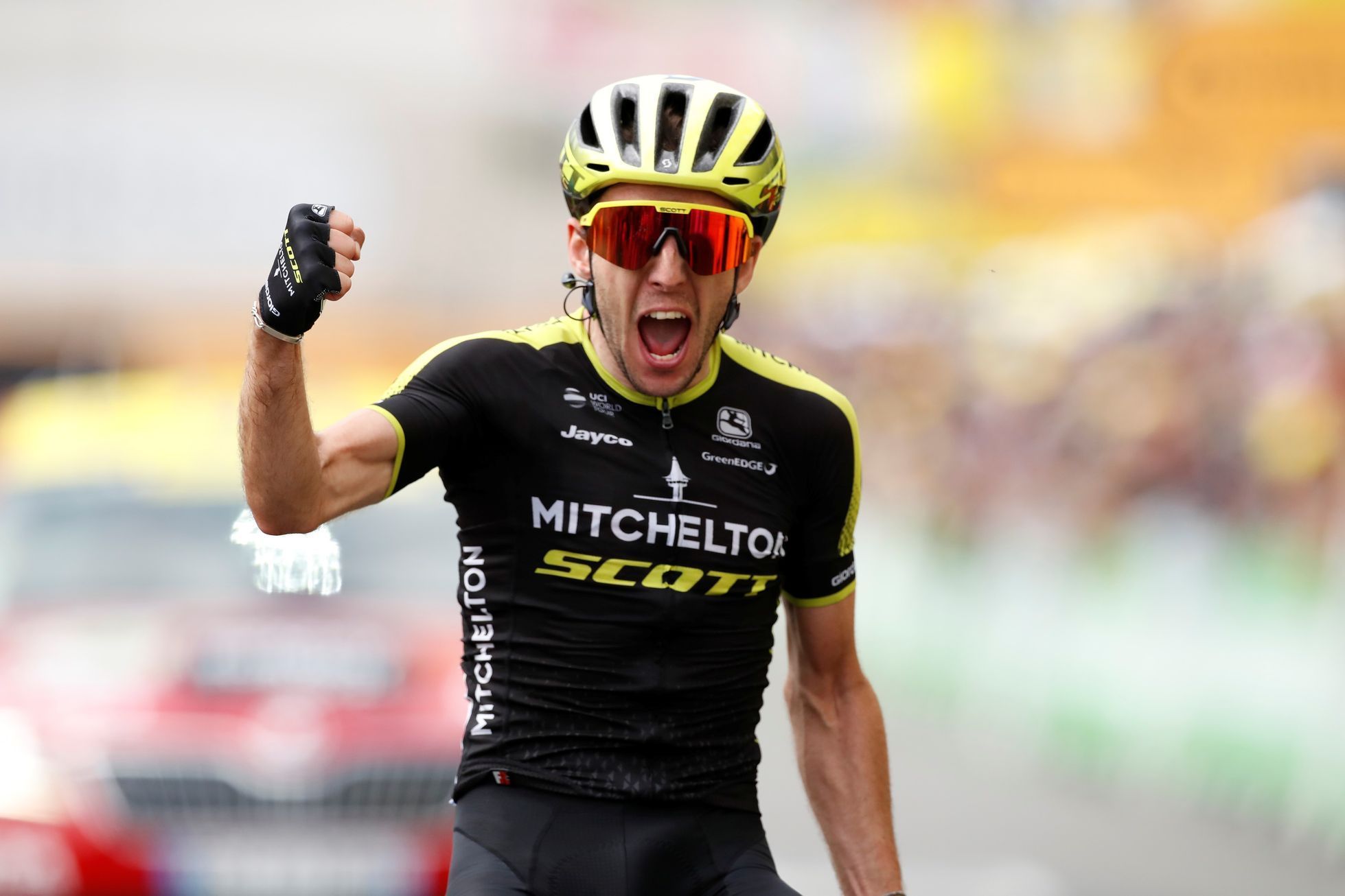 Simon Yates (Mitchelton-Scott) ve 12. etapě Tour de France 2019