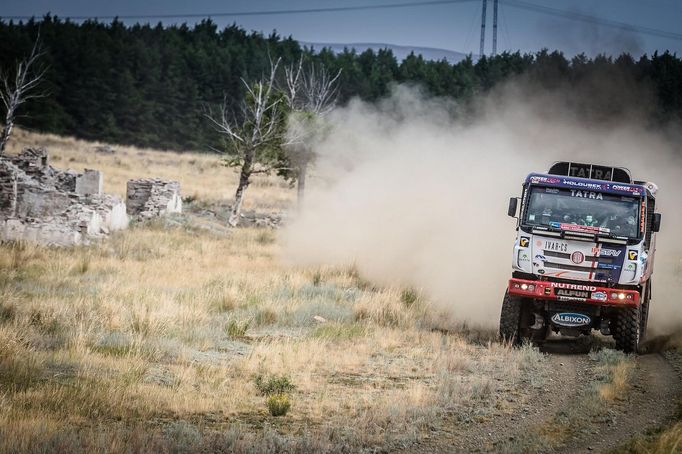 Martin Kolomý na SIlk Way Rqallye 2017.