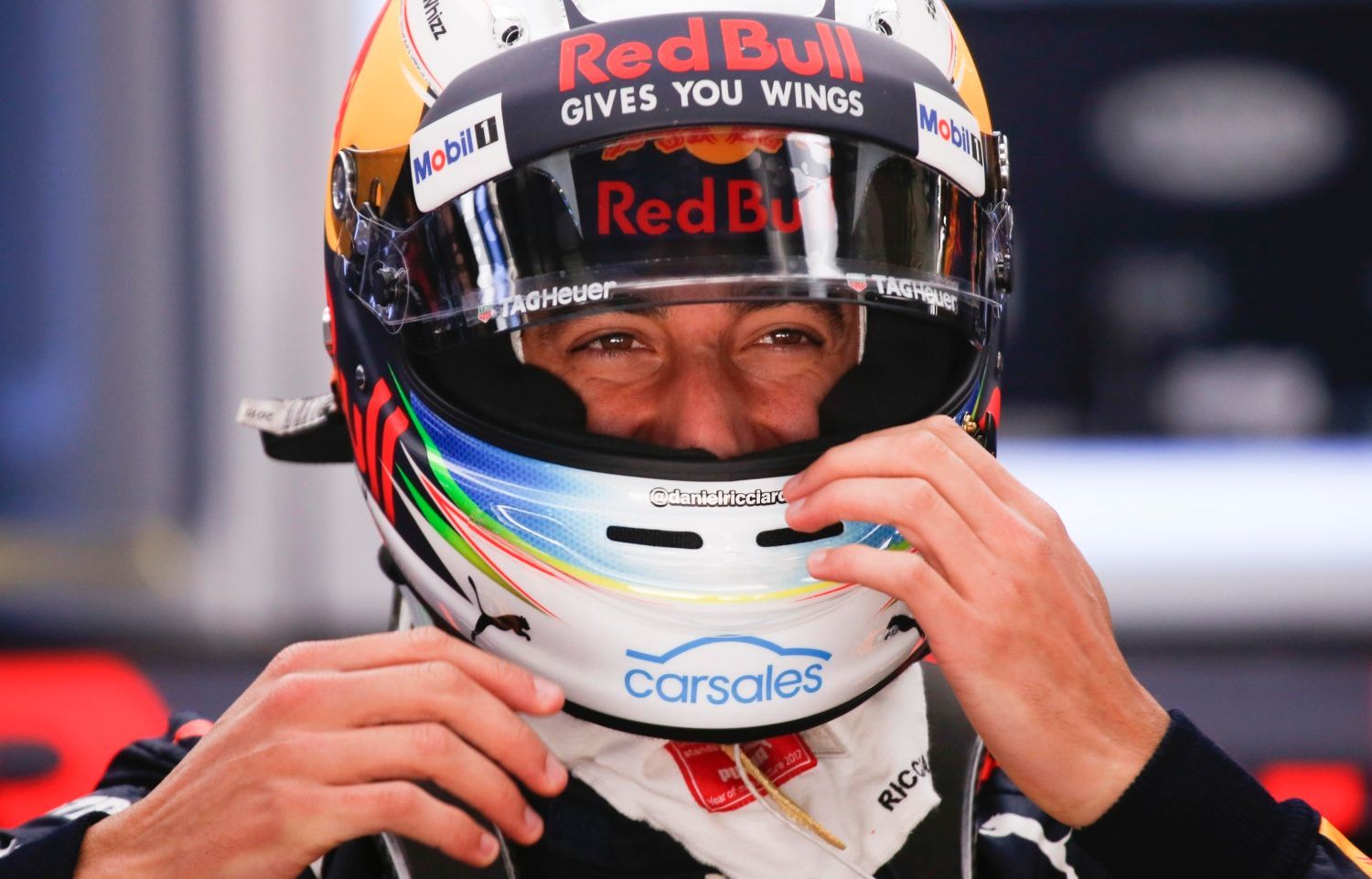 F1 VC Ruska 2017: Daniel Ricciardo, Red Bull