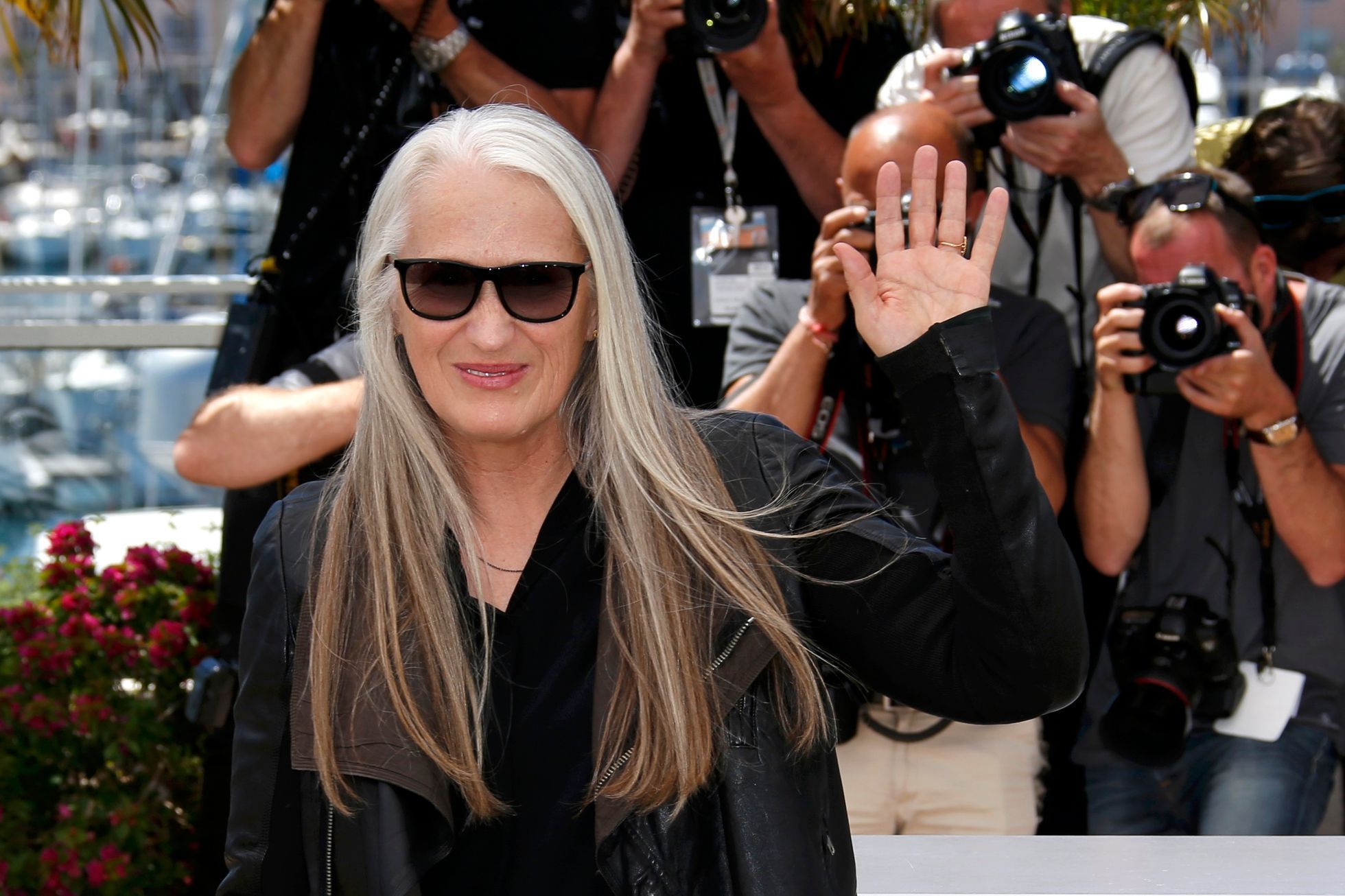 Director Jane Campion, Jury President of the 67th Cannes Film Festival, poses during a photocall before the opening of the Film Festival in Cannes