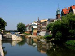 Historické Polské město Opole má sto třicet tisíc obyvatel