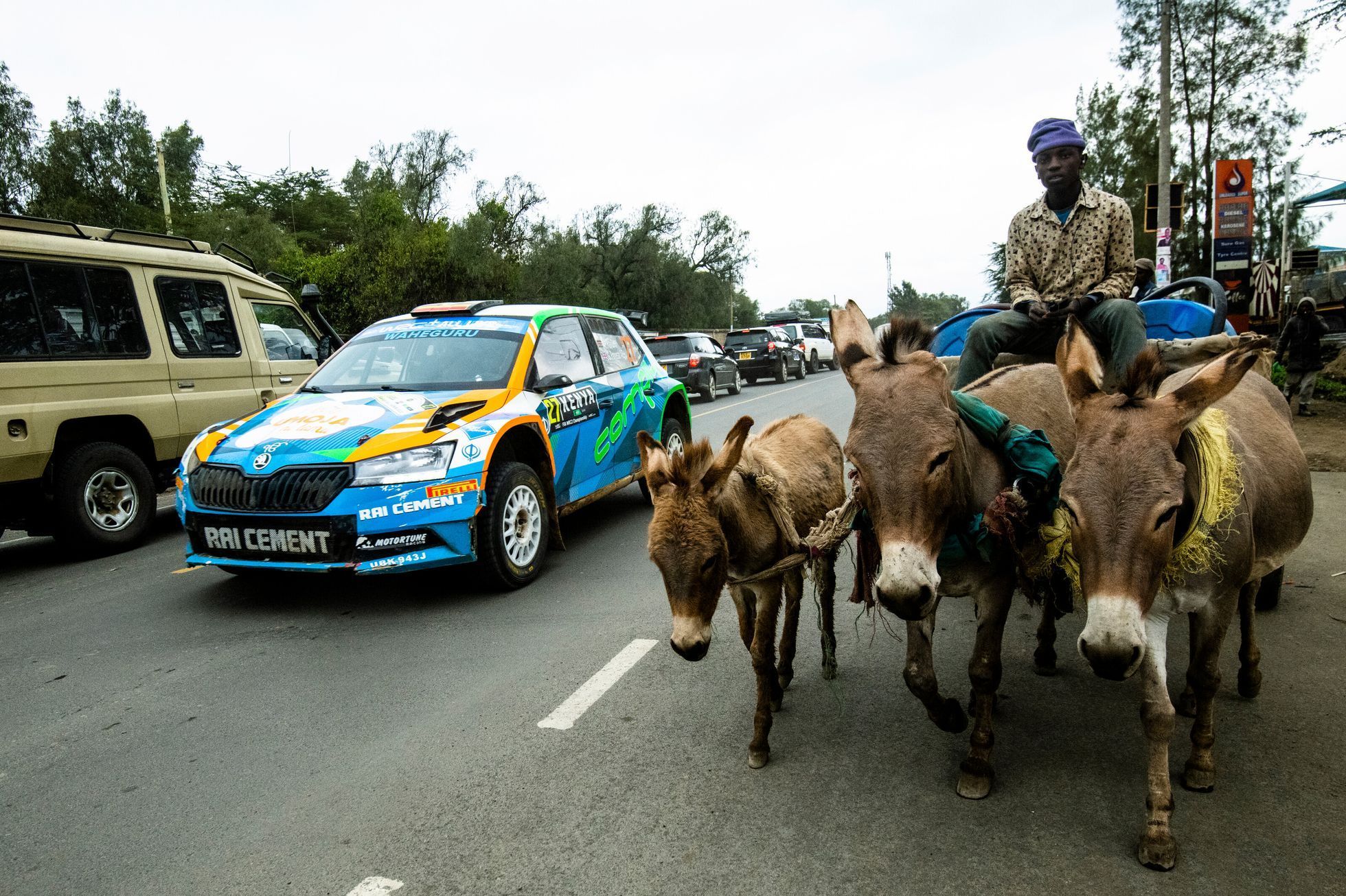Amanraaj Rai, Škoda na Safari rallye Keňa 2022