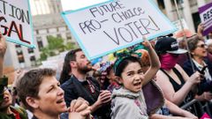 Protesty v New Yorku proti zákazu potratů
