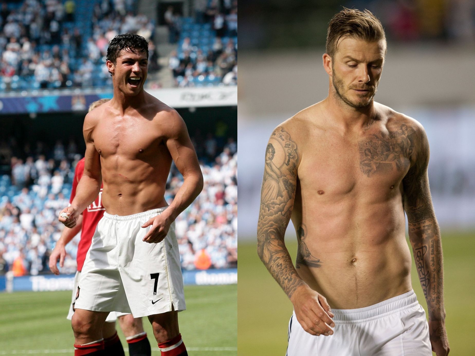 Beckham, Ronaldo, žena