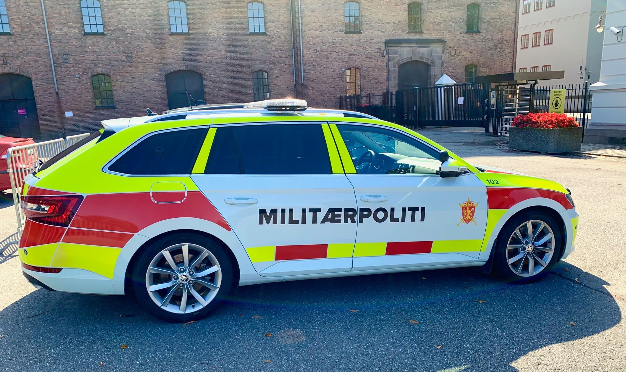 Škoda Superb norská policie
