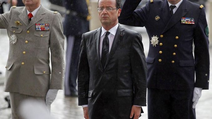 Francouzský prezident Francois Hollande.