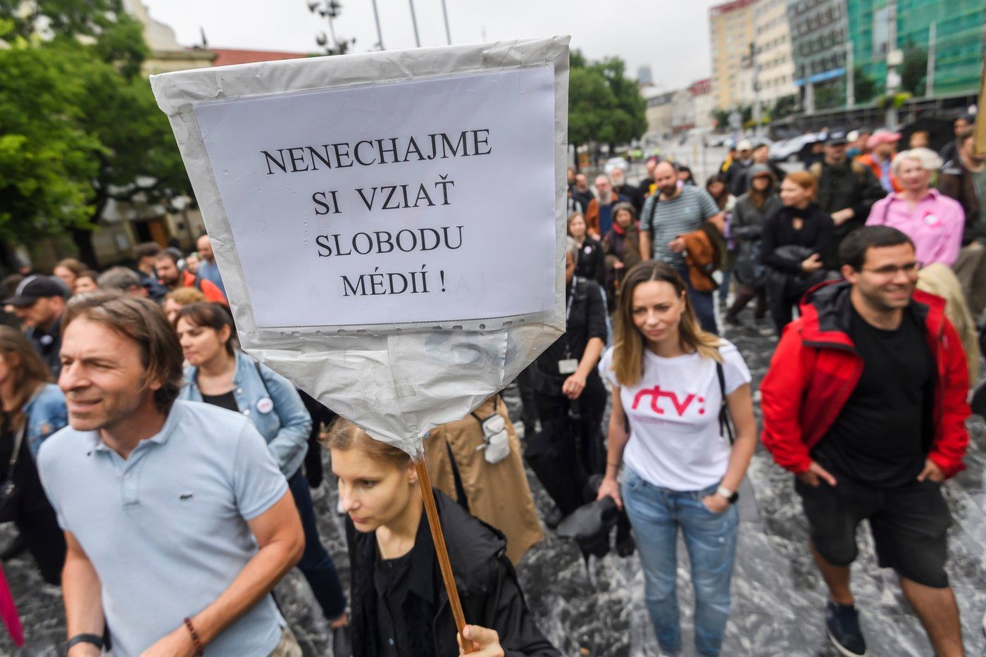 rtvs protest slovensko