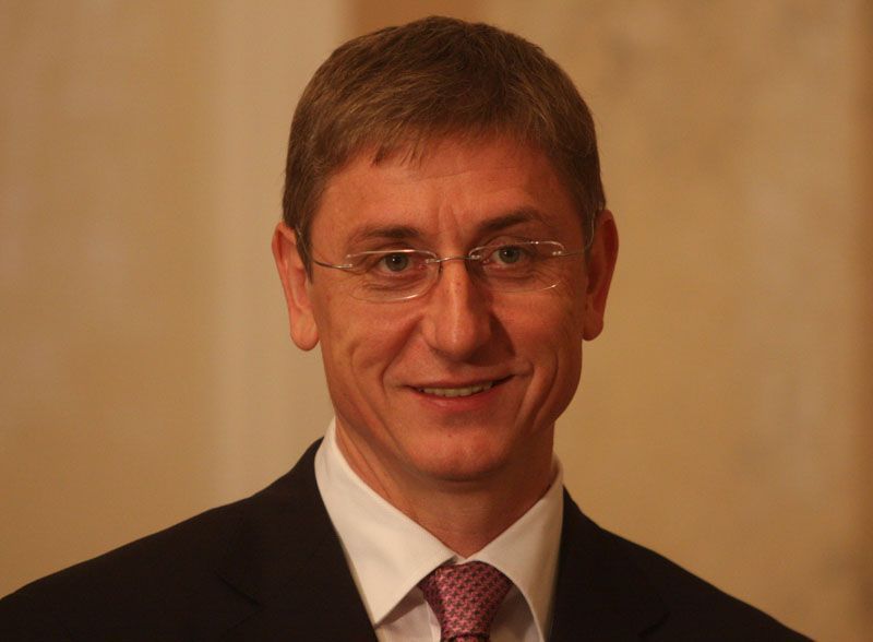 Maďarský premiér Ferenc Gyurcsány v Praze