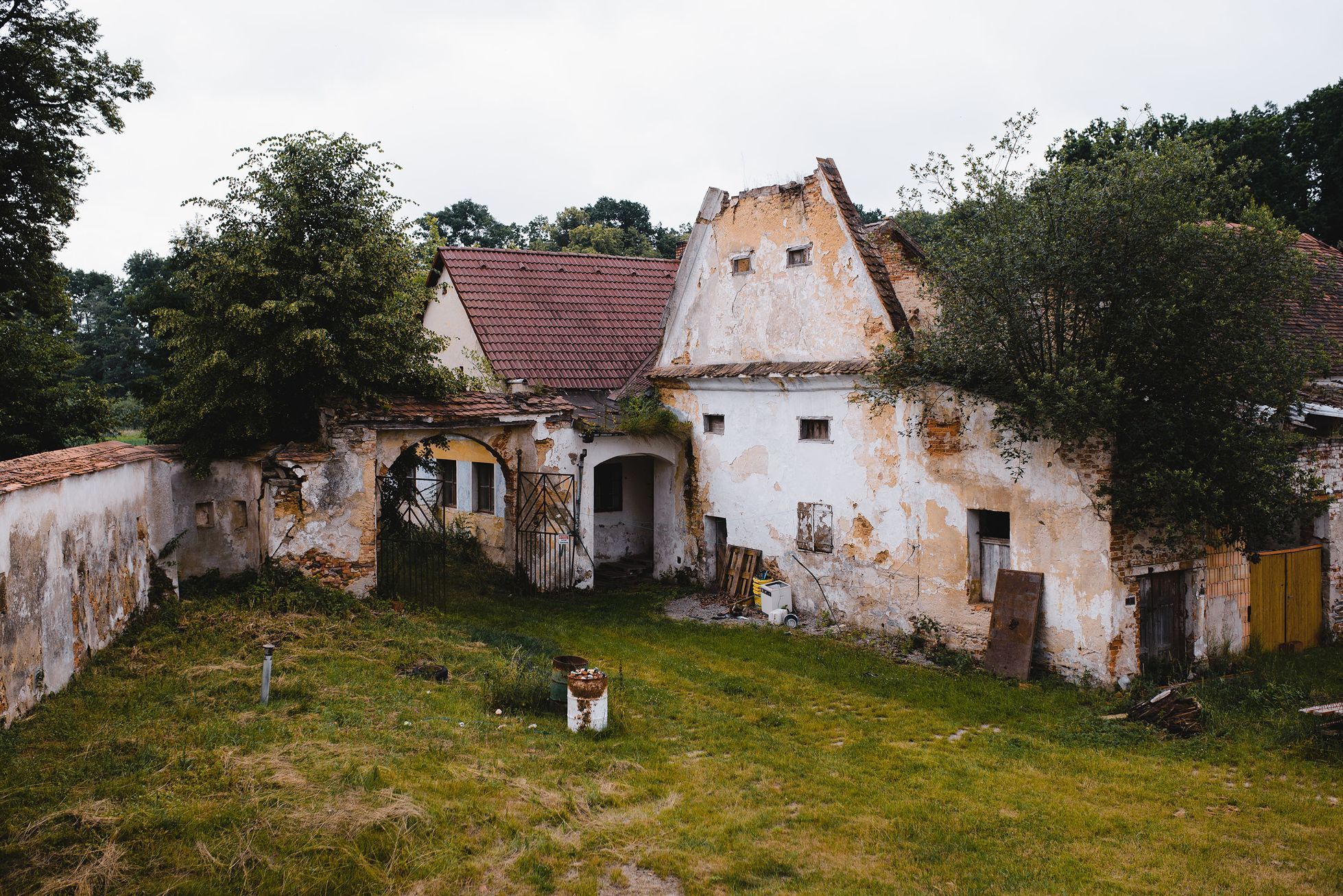 zámek, zámek Bzí, rekonstrukce, vizualizace, architektura