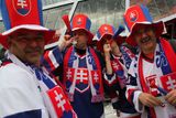 My jsme tu doma! Očekávání domácích fanoušků před prvním zápasem jsou veliká, mnozí rovnou vidí slovenský tým ve finále.