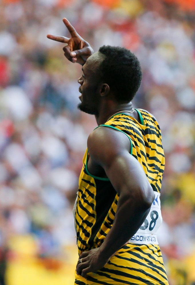 MS v atletice 2013, 100 m: Usain Bolt