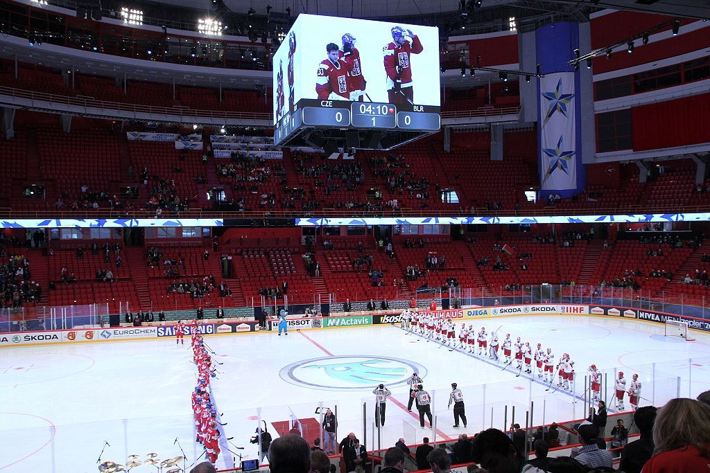 MS v hokeji 2013, Česko - Bělorusko: zahájení zápasu