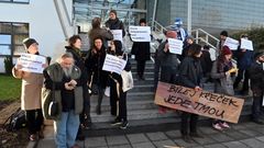 Protest před sídlem Ombudsmana v Brně