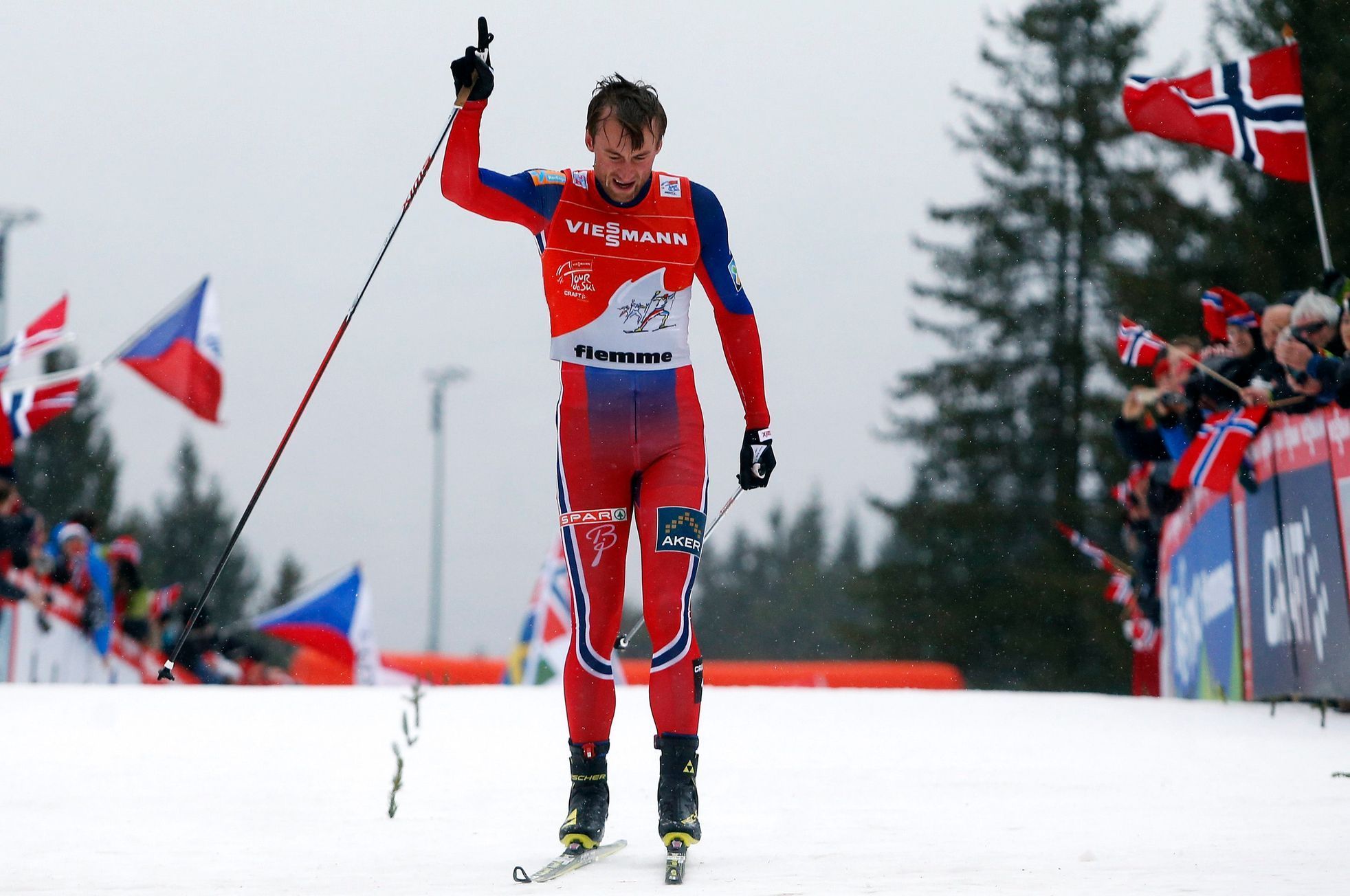 Petter Northug ve Val di Fiemme 2015