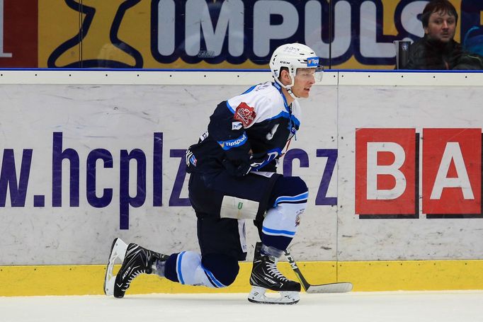 2. čtvrtfinále play-off 2018, Plzeň - Olomouc: David Sklenička