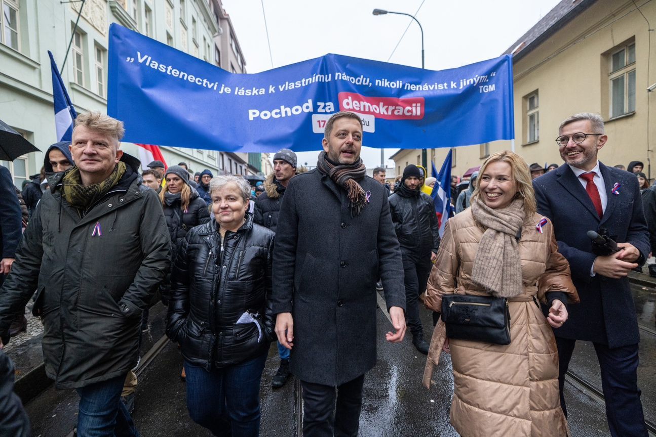 Pochod za demokracii 17. listopadu