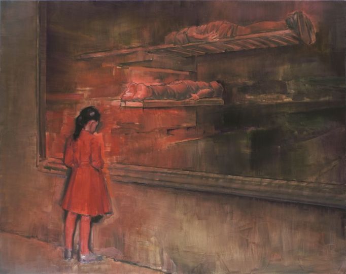 Attila Szűcs: Dívka v červeném / Girl in Red, 2012