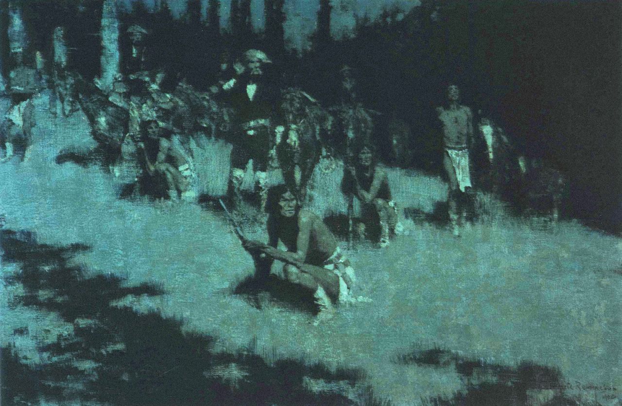 Jednorázové užití / Fotogalerie / Nádherné obrazy z Divokého západu od amerického malíře, který předběhl Zdeňka Buriana