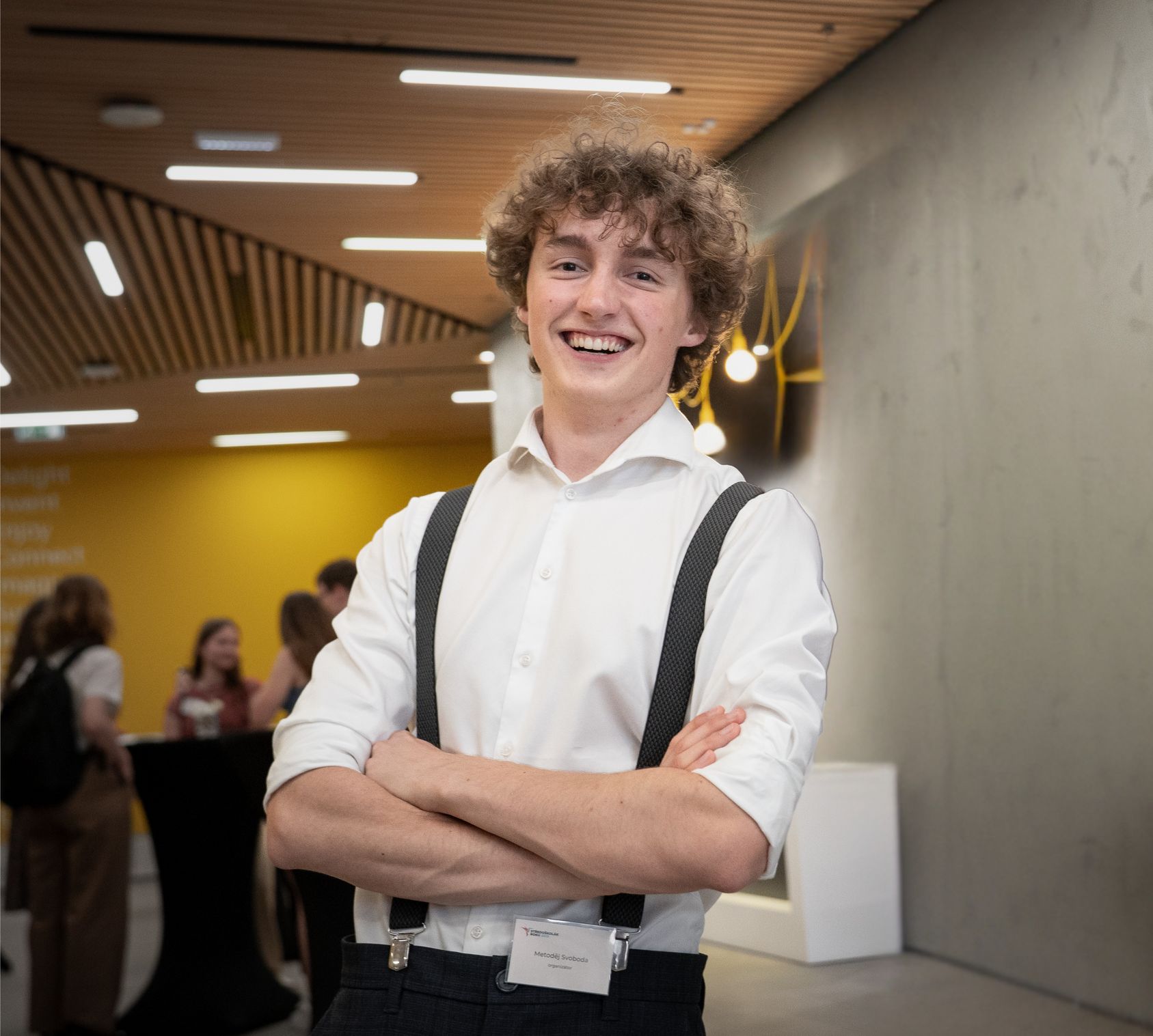 Věda, umění, sport. Student Metoděj Svoboda je fascinovaný mozkem a hormony štěstí