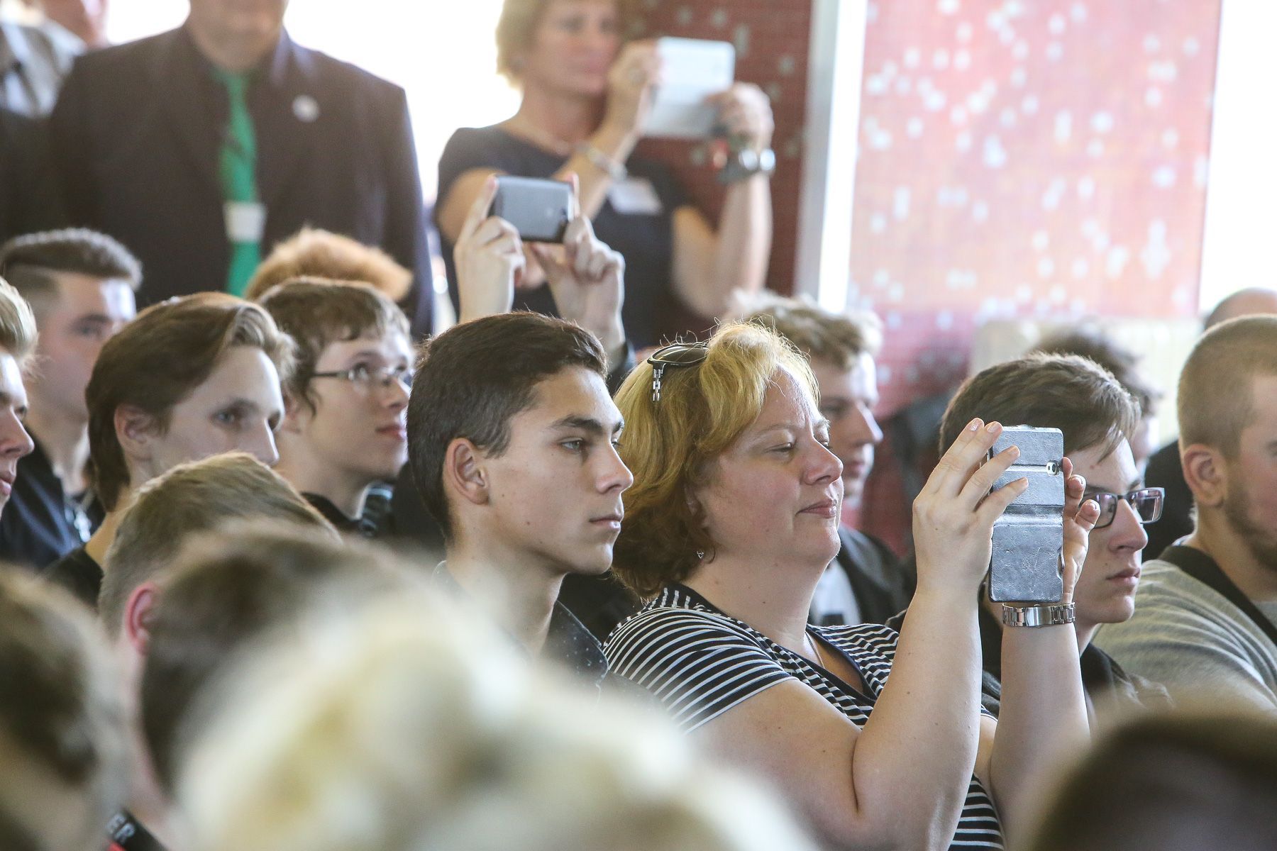 Miloš Zeman zahájil školní rok na Akademii řemesel Praha - Střední škole technické v Praze