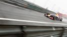 Red Bull Racing Formula One driver Sebastian Vettel of Germany drives during the qualifying session for the Chinese F1 Grand Prix at the Shanghai International circuit, A