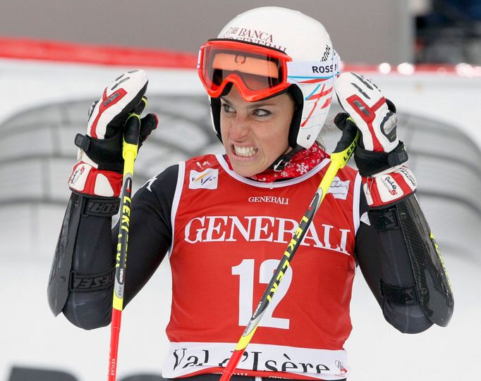 Federica Brignoneová ve Val d'Isere