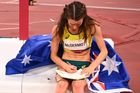 Australanka básnila o olympiádě, teď má stříbro. Při závodě si psala do deníčku
