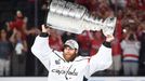 Braden Holtby z Washingtonu slaví Stanley Cup