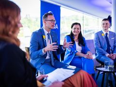 Na tiskové konferenci finančního domu UNIQA se probíral pocit bezpečí v českých rodinách.