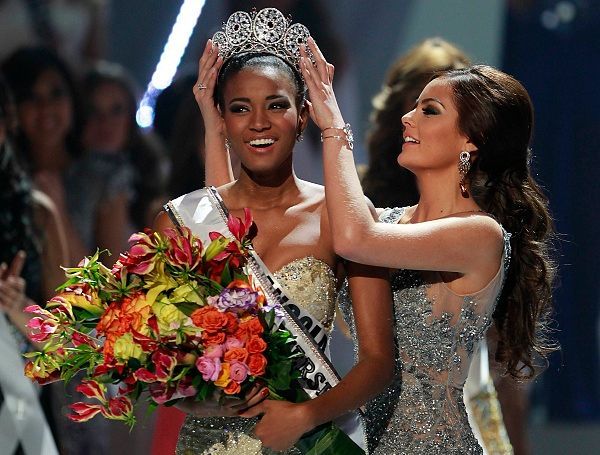 Miss Universe 2011 Leila Lopesová z Angoly