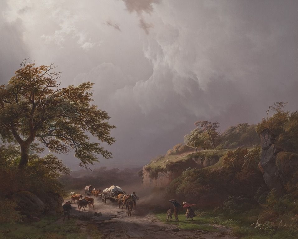 B.C.Koekkoek: De Storm 1840