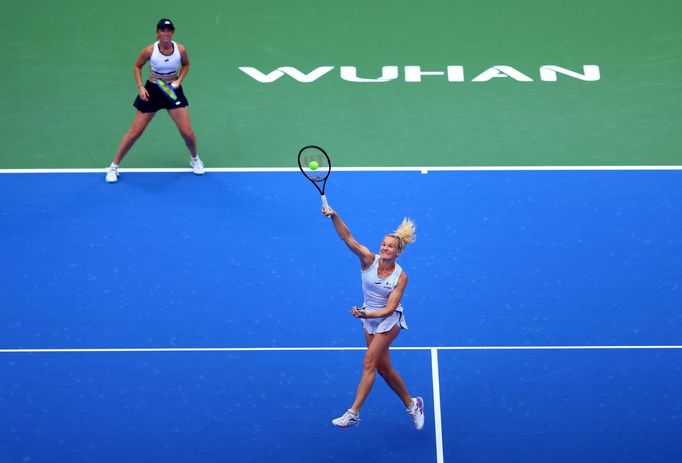 Kateřina Siniaková, Storm Hunterová (Wu-chan 2025)