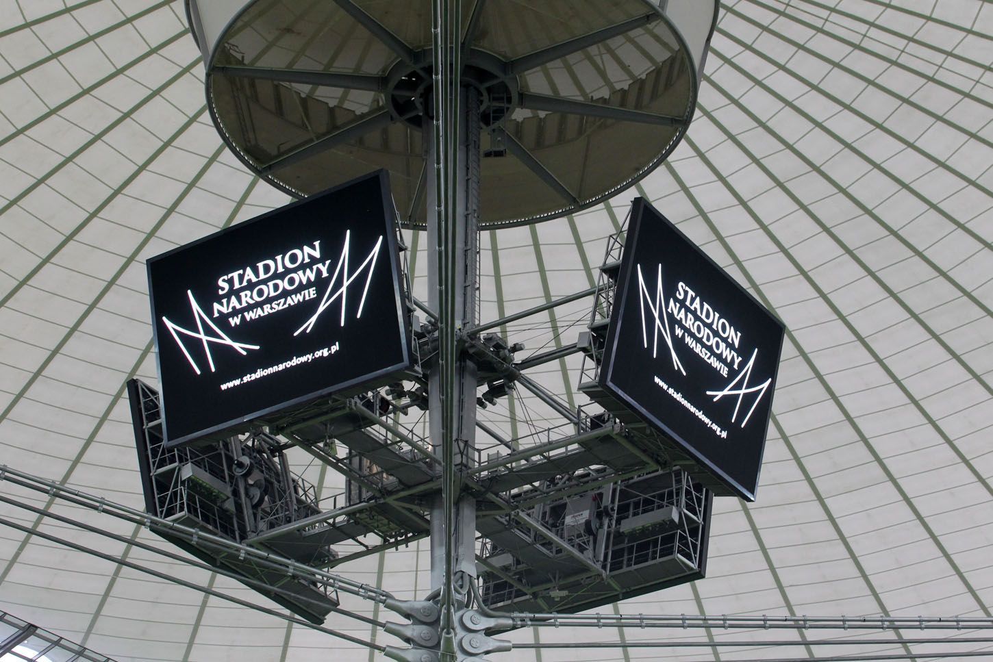 Národní stadion ve Varšavě před utkáním Česká republika - Portugalsko během Eura 2012