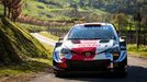 Elfyn Evans, Toyota na trati Chorvatské rallye 2021