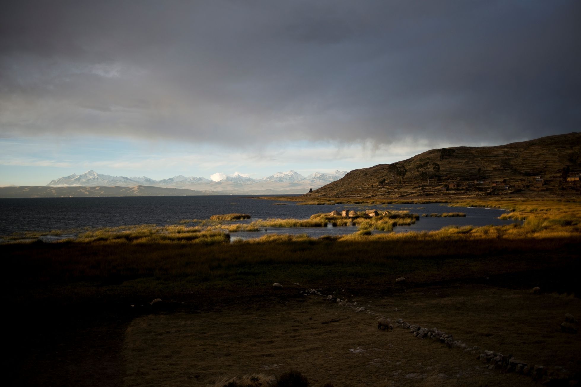 Fotogalerie / Znečištěné jezero Titicaca / Reuters