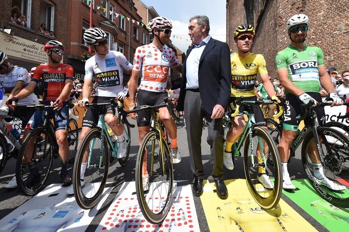 Eddy Merckx  na Tour de France v roce 2019