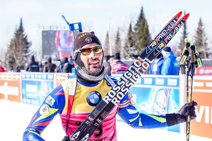 SP v Presque Isle, stíhačka M: Martin Fourcade