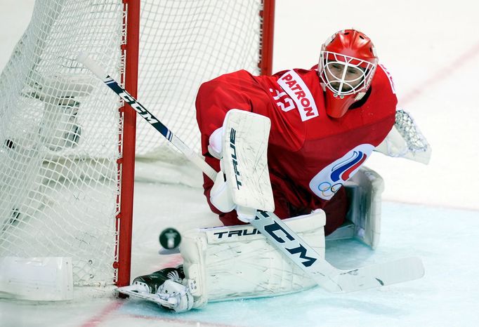 Sergej Bobrovskij v dresu ruské reprezentace