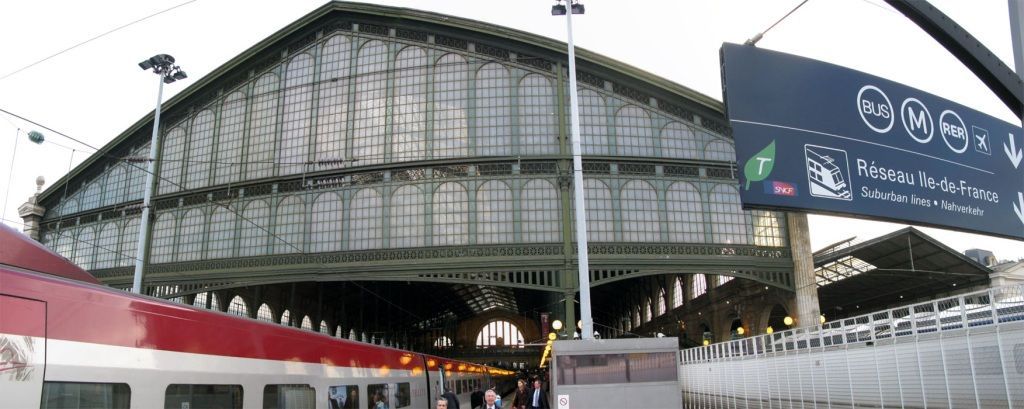 Paříž, nádraží Gare du Nord