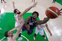 Živě: Španělsko - USA 76:82, Američané zvládli semifinále a zaútočí na zlatý hattrick