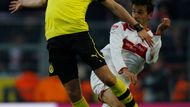 Zatímco v posledních utkáních Marcel Schmelzer zářil, tak dnes se ani jemu nepodařilo skórovat. Vestfálskému gigantu se nepodařilo v domácí soutěži skórovat poprvé po 18ti zápasech.