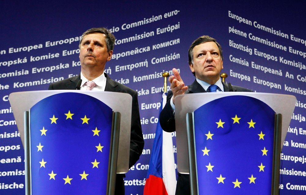 Jan Fischer s Barrosem